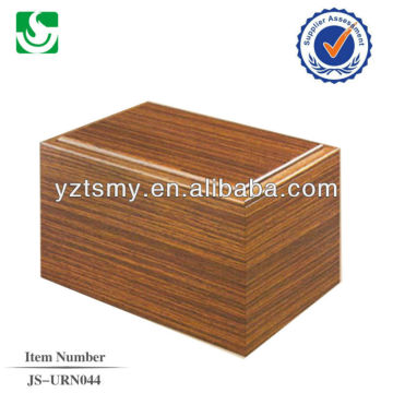 small solid wood urns JS-URN044
